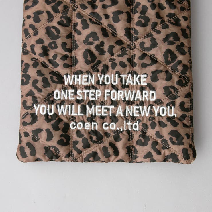 【新色追加】ロゴ刺繍 幾何柄 キルト2wayショルダーバッグ | coen【women】 | 詳細画像43 