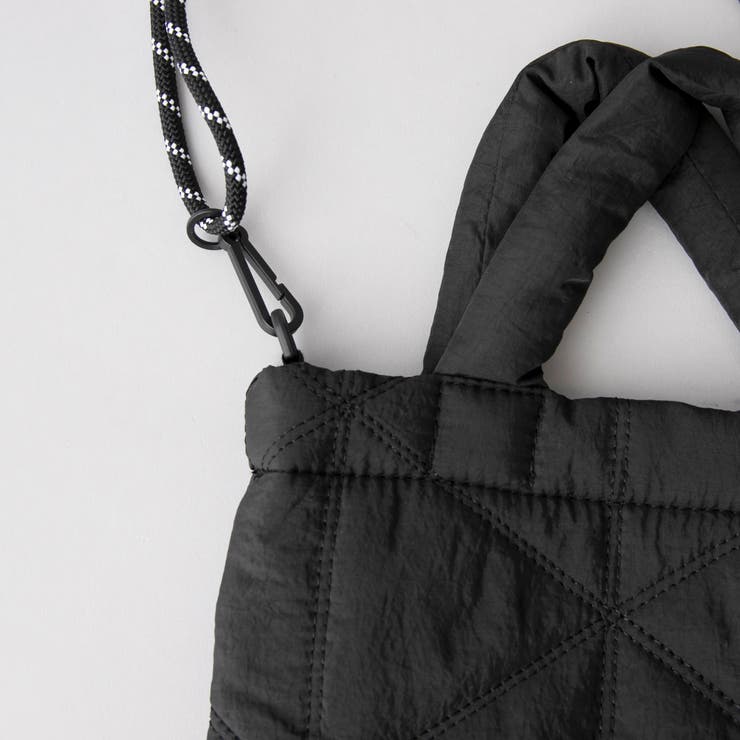 【新色追加】ロゴ刺繍 幾何柄 キルト2wayショルダーバッグ | coen【women】 | 詳細画像48 