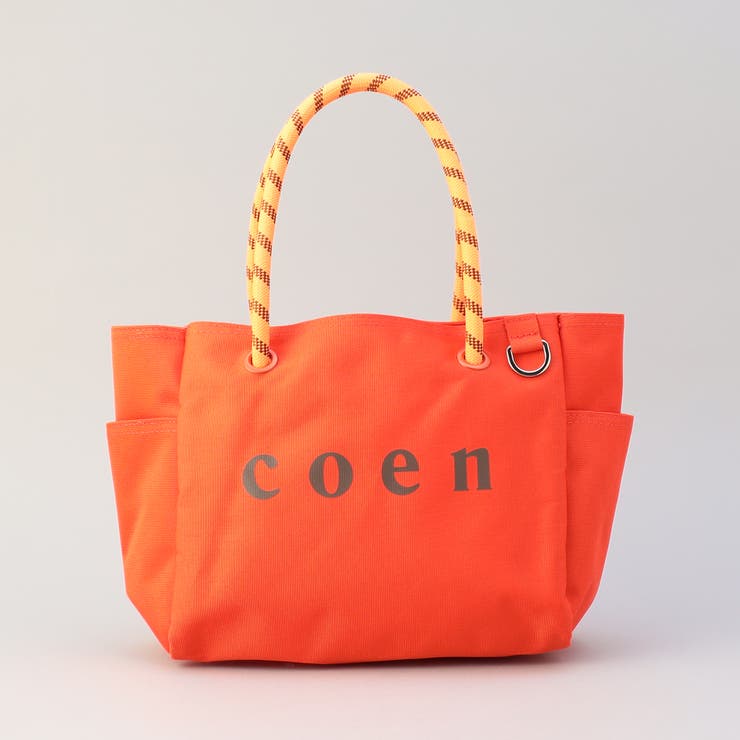 coen ロゴ ポリキャンバストートバッグ | coen【women】 | 詳細画像27 