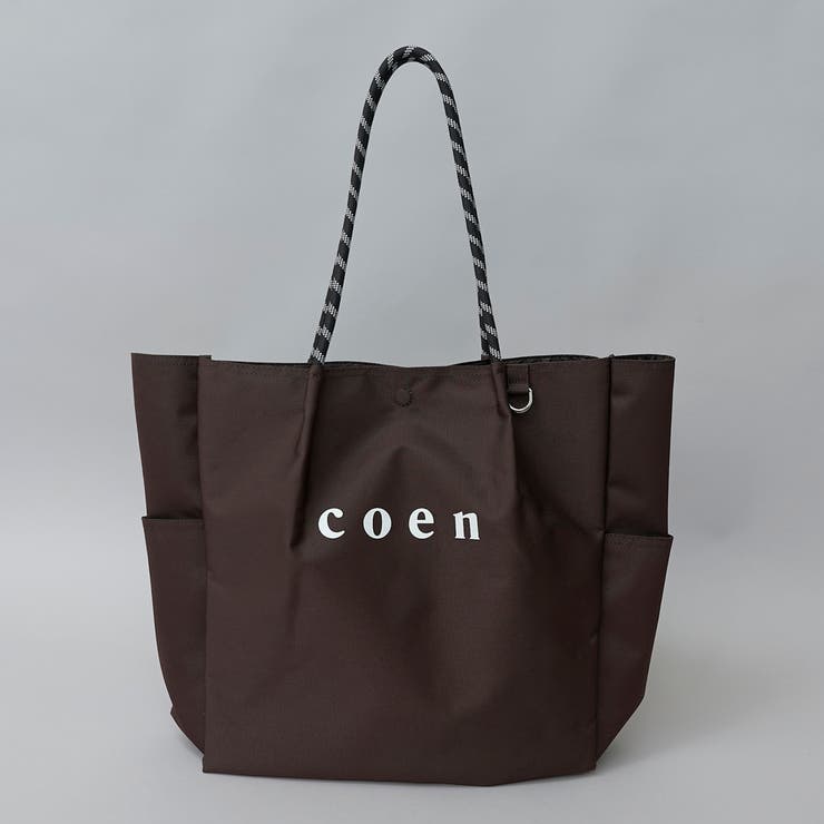 【新色登場】 coenロゴ ポリキャンバストート（Lサイズ） | coen【women】 | 詳細画像10 
