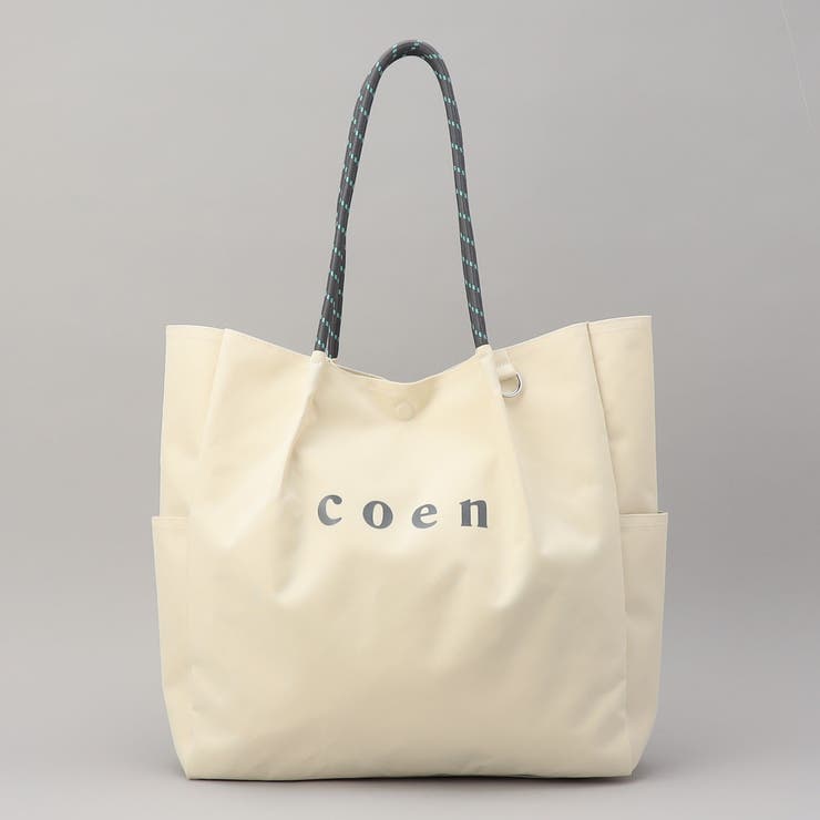 【新色登場】 coenロゴ ポリキャンバストート（Lサイズ） | coen【women】 | 詳細画像11 