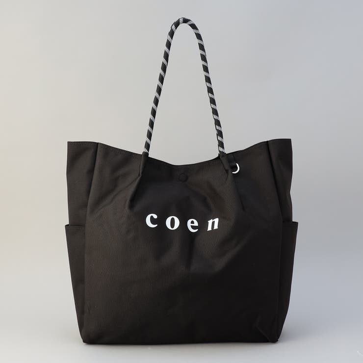 【新色登場】 coenロゴ ポリキャンバストート（Lサイズ） | coen【women】 | 詳細画像13 