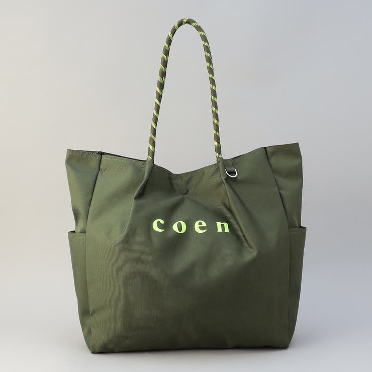 【新色登場】 coenロゴ ポリキャンバストート（Lサイズ） | coen【women】 | 詳細画像15 