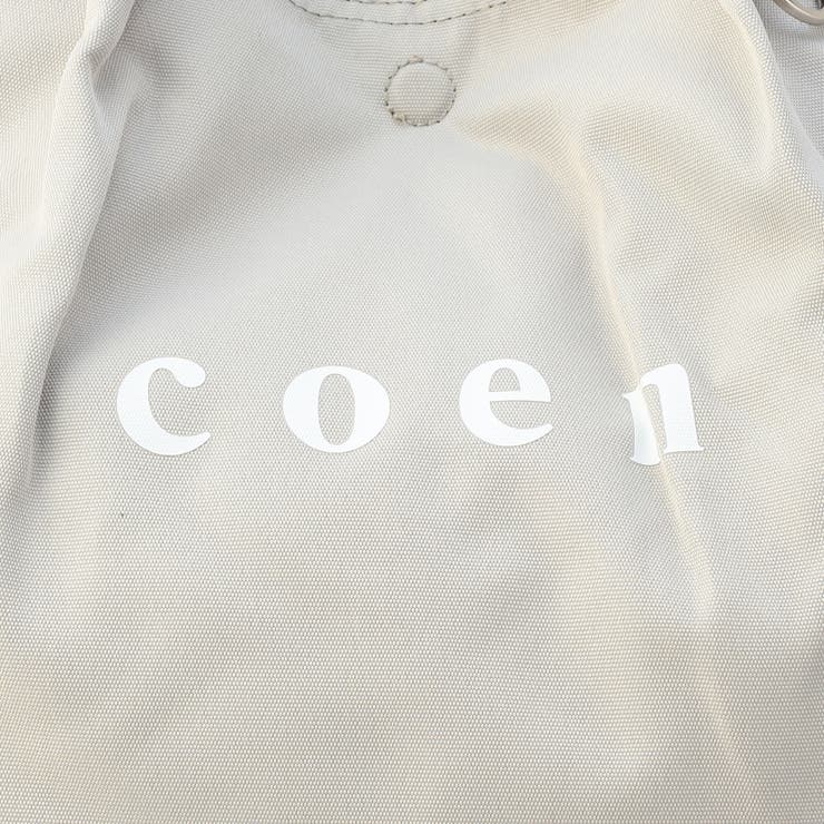 【新色登場】 coenロゴ ポリキャンバストート（Lサイズ） | coen【women】 | 詳細画像21 