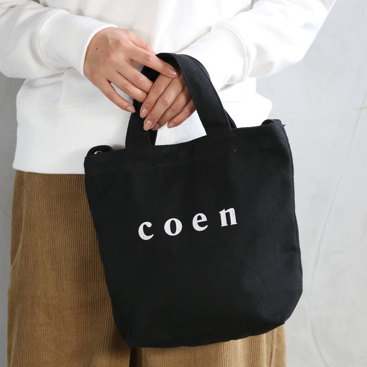 Sサイズ Coen2wayロゴトートバッグ 品番 Coew Coen Women コーエン のレディースファッション通販 Shoplist ショップリスト