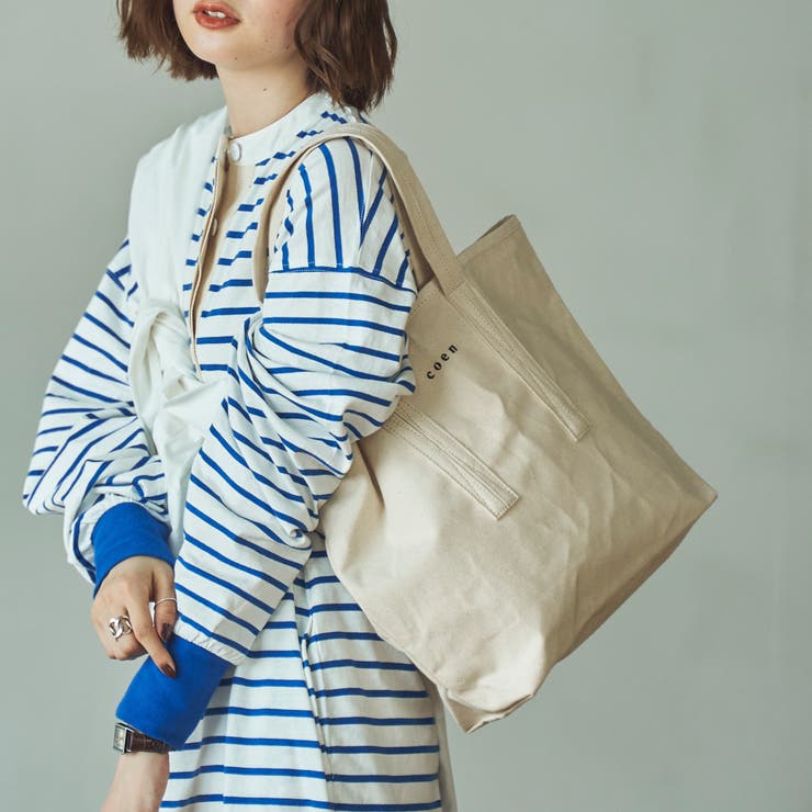 Lサイズ Coenコーエンロゴトートバッグl 品番 Coew Coen Women コーエン のレディースファッション通販 Shoplist ショップリスト