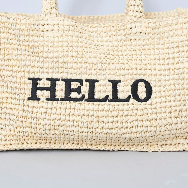 レタード刺繍ペーパートートバッグ[品番：COEW0005464]｜coen