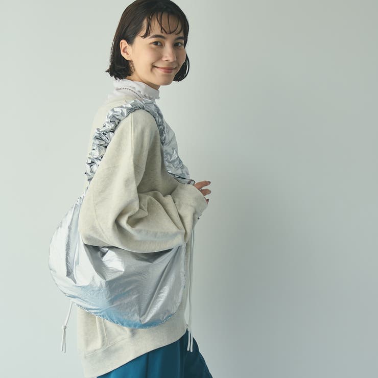 SILVER | ギャザーハンドルショルダーバッグ | coen【women】