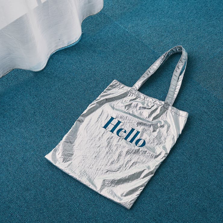 HELLOロゴトートバッグ[品番：COEW0006060]｜coen【women