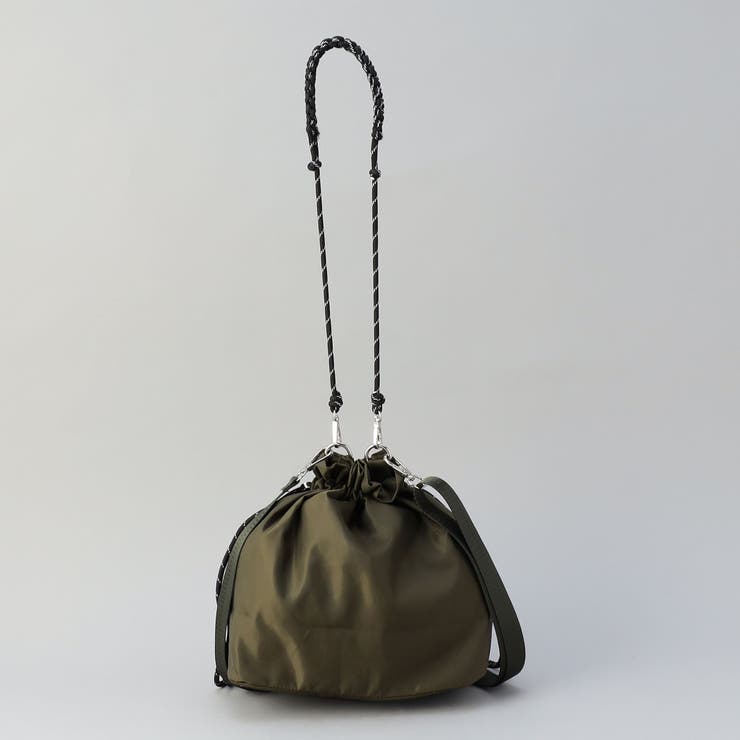 サテンドローストリング2WAYバッグ | coen【women】 | 詳細画像3 