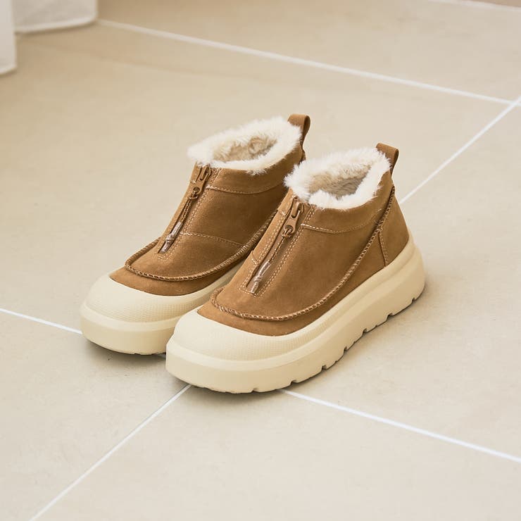 【PARKNIK（パークニック）】TOECAPムートンライクジップショートブーツ… | coen【women】 | 詳細画像5 