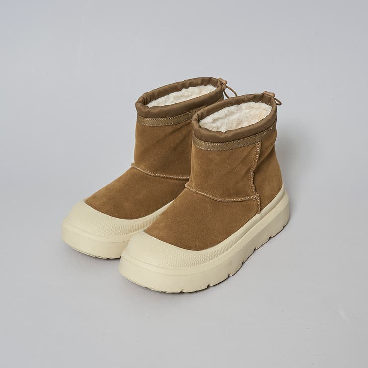 TOECAP ムートンライクショートブーツ | coen【women】 | 詳細画像6 