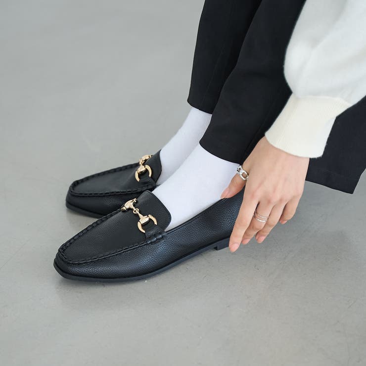 【定番・新色追加】やみつきビットローファー（WEB限定サイズ） | coen【women】 | 詳細画像5 