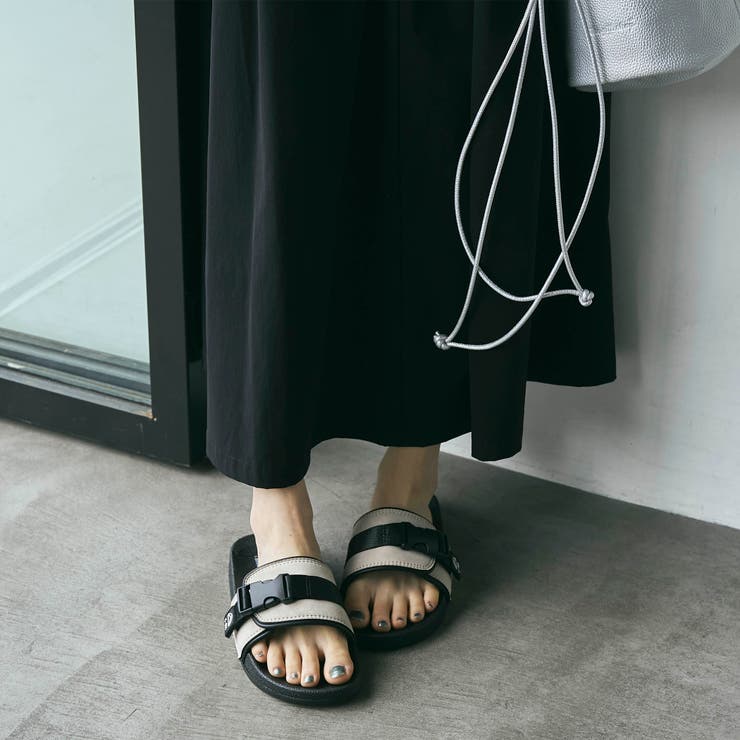 BEIGE | SLIDE SANDAL | coen【women】