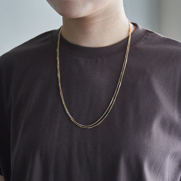 GOLD | チェーンMIXマルチwayロングネックレス | coen【women】