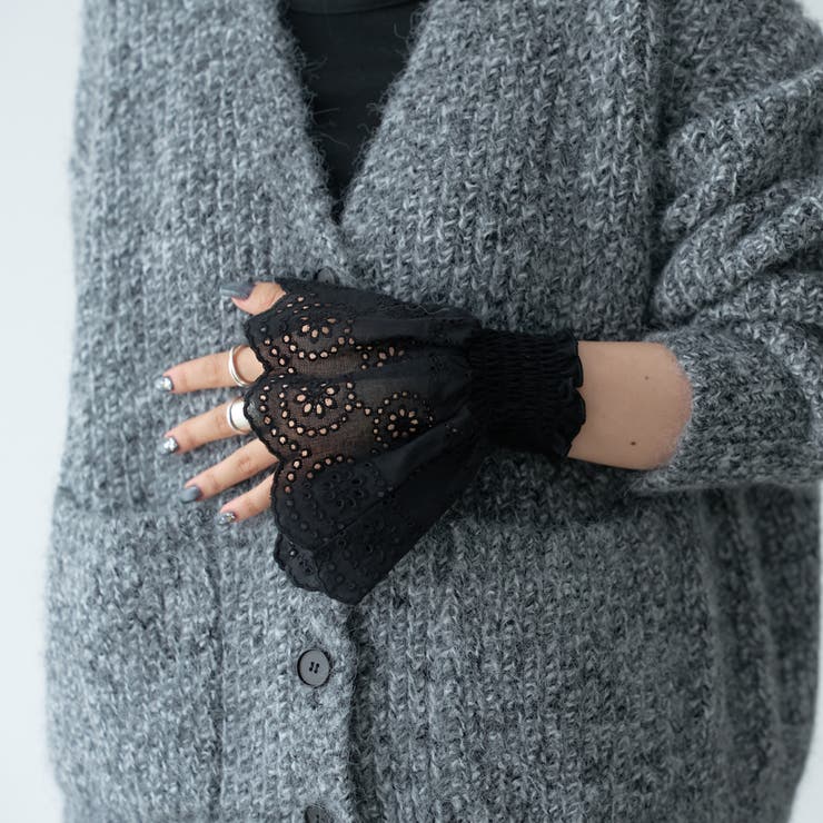 スカラップ刺繍レースカフス 付け袖 | coen【women】 | 詳細画像6 
