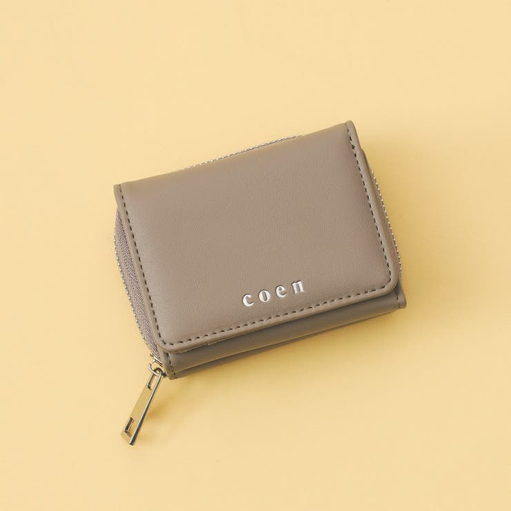 MD.GRAY | ロゴミニウォレット | coen【women】