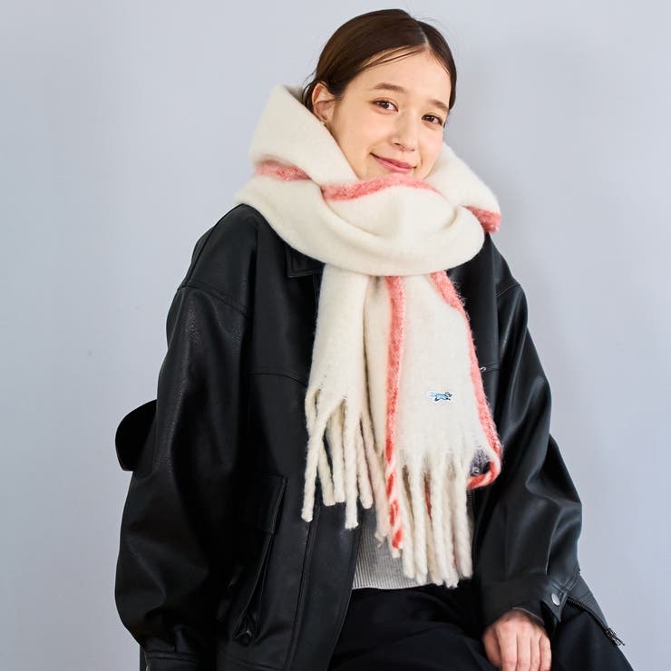 【PENNEYS（ぺニーズ）別注】配色ラインマフラー | coen【women】 | 詳細画像2 