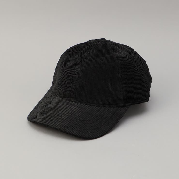 BLACK | NEWBALANCE（ニューバランス）コーデュロイロゴキャップ | coen【women】