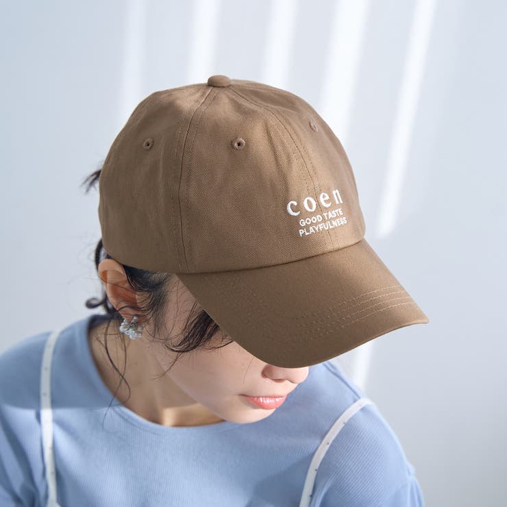 【新色登場】coen（コーエン）ロゴ刺繍キャップ | coen【women】 | 詳細画像1 