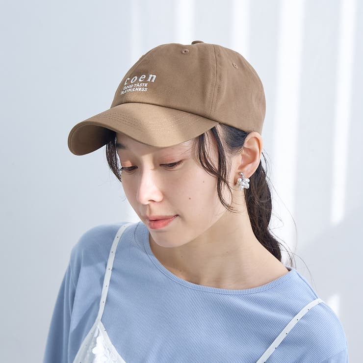 【新色登場】coen（コーエン）ロゴ刺繍キャップ | coen【women】 | 詳細画像4 