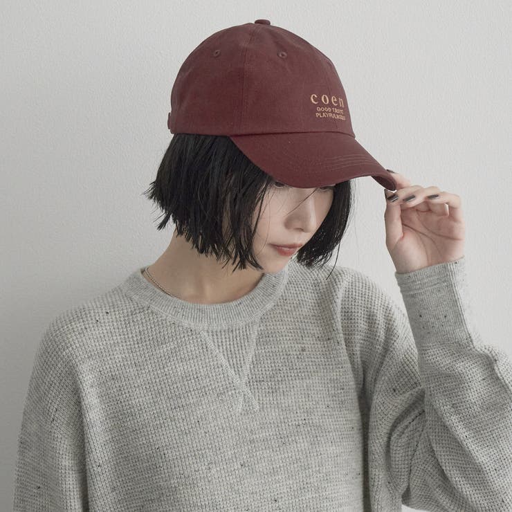 その他2 | 【再入荷/新色登場】coen（コーエン）ロゴ刺繍キャップ | coen【women】
