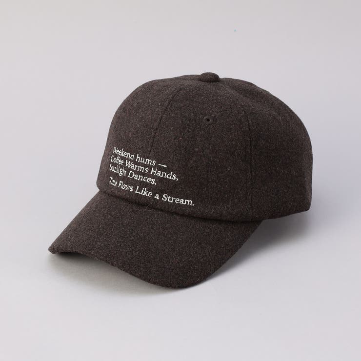 ロゴ刺繍ウールライクキャップ | coen【women】 | 詳細画像11 