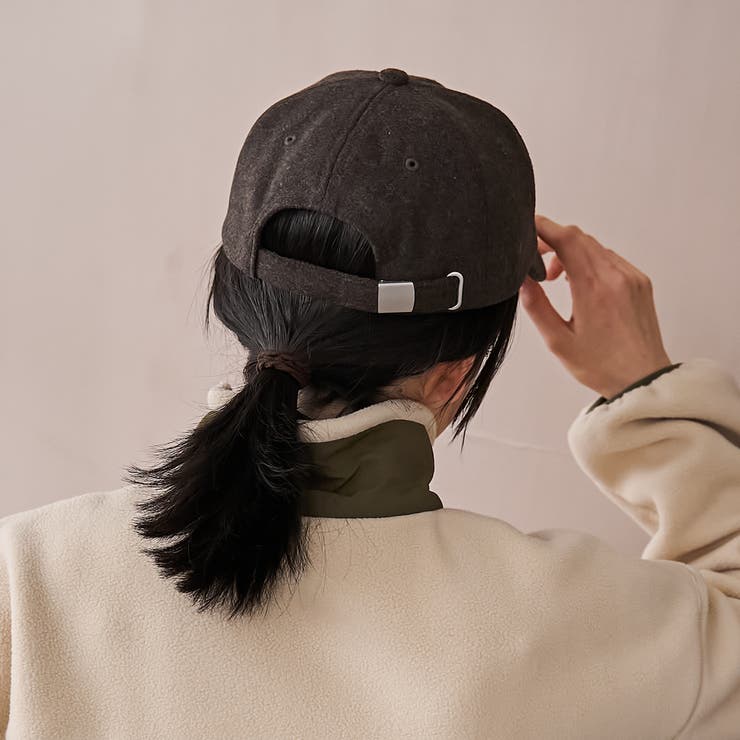 ロゴ刺繍ウールライクキャップ | coen【women】 | 詳細画像5 