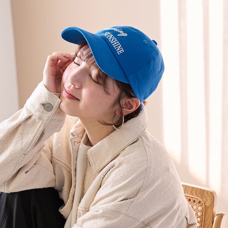 ロゴ刺繍ツイルキャップ | coen【women】 | 詳細画像8 