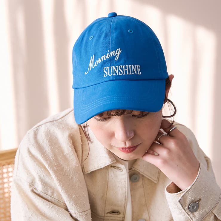 COBALT | ロゴ刺繍ツイルキャップ | coen【women】