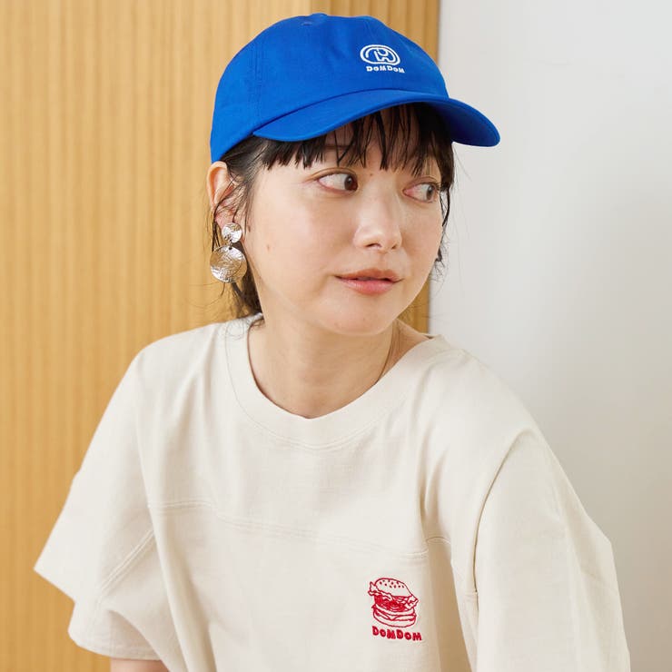【DOMDOM（ドムドム）×coen】ロゴ刺繍ツイル6パネルキャップ | coen【women】 | 詳細画像14 