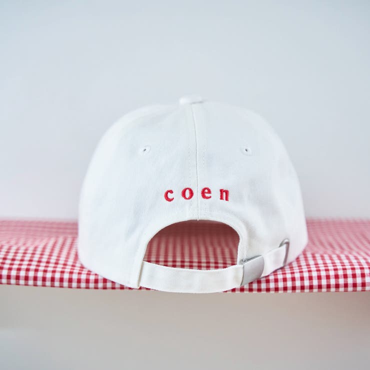 【DOMDOM（ドムドム）×coen】ロゴ刺繍ツイル6パネルキャップ | coen【women】 | 詳細画像6 