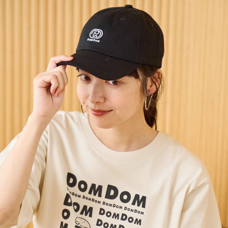 【DOMDOM（ドムドム）×coen】ロゴ刺繍ツイル6パネルキャップ | coen【women】 | 詳細画像7 