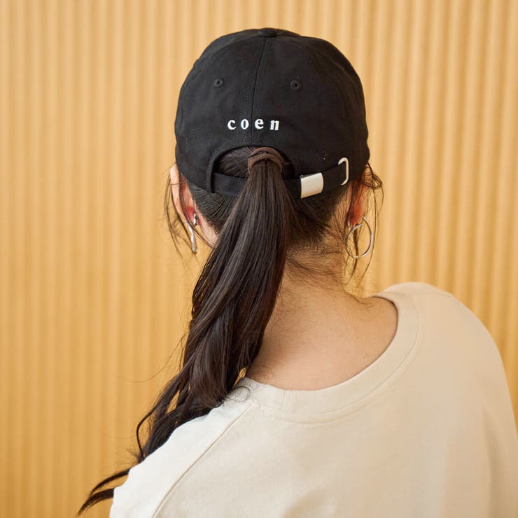 【DOMDOM（ドムドム）×coen】ロゴ刺繍ツイル6パネルキャップ | coen【women】 | 詳細画像8 