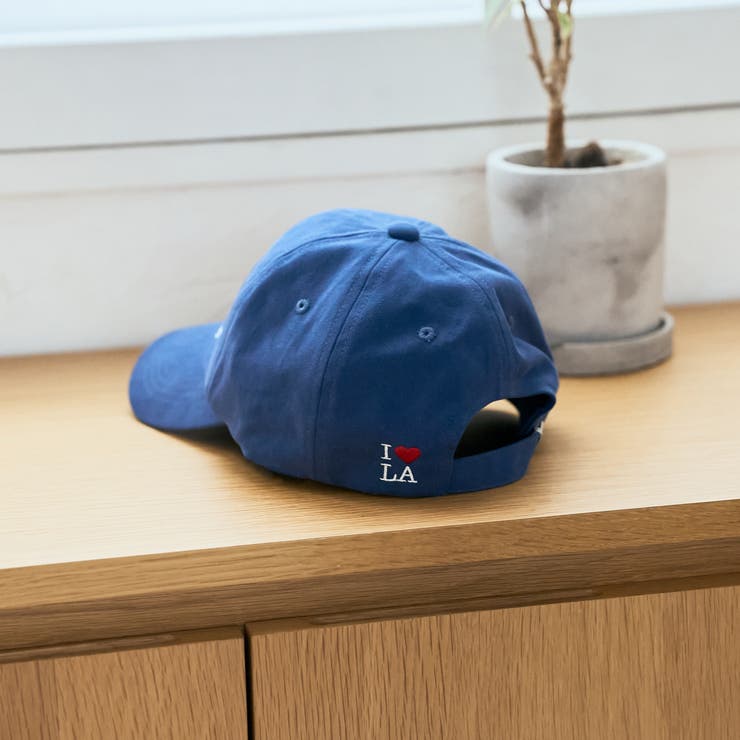 【I LOVE LA（アイラブエルエー）】ロゴ刺繍 ツイル6パネルキャップ | coen【women】 | 詳細画像15 