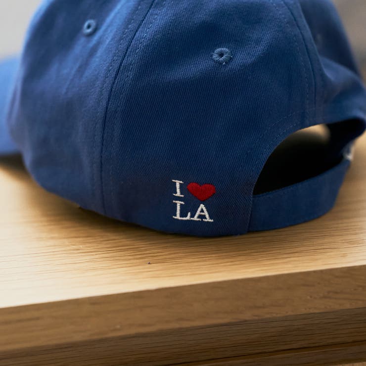 【I LOVE LA（アイラブエルエー）】ロゴ刺繍 ツイル6パネルキャップ | coen【women】 | 詳細画像16 