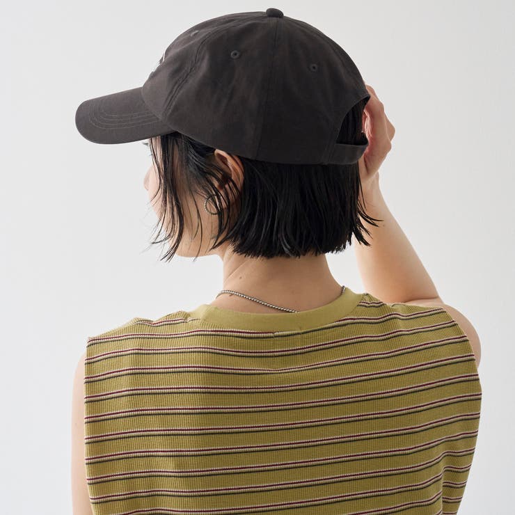 オーバルロゴ配色刺繍 6パネルキャップ | coen【women】 | 詳細画像3 