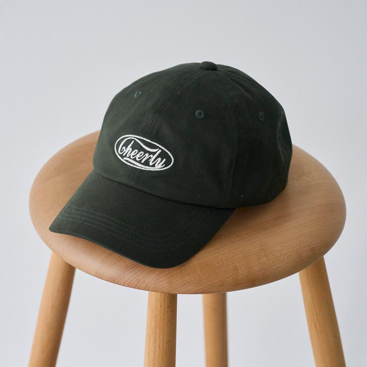 DK.GREEN | オーバルロゴ配色刺繍 6パネルキャップ | coen【women】