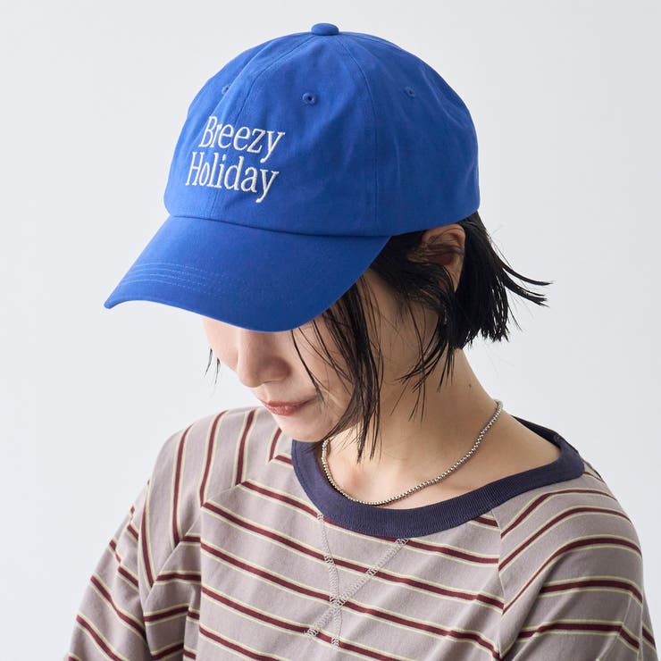 COBALT | アソートロゴ刺繍 6パネルツイルキャップ | coen【women】