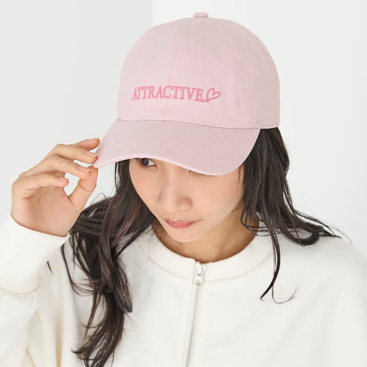 LT.PINK | 推しカラー刺繍キャップ | coen【women】