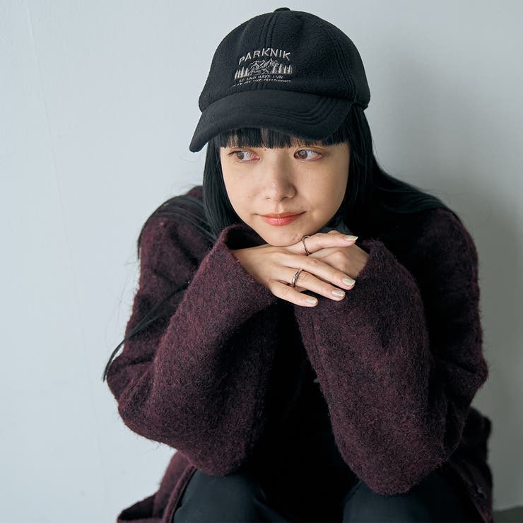 ＜PARKNIK＞フリースロゴ刺繍キャップ | coen【women】 | 詳細画像3 