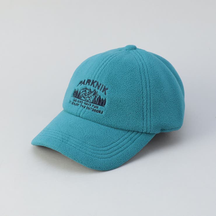 TURQUOISE | ＜PARKNIK＞フリースロゴ刺繍キャップ | coen【women】