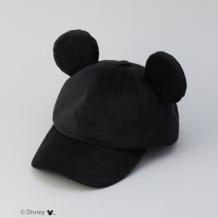 Disney／ディズニー】coen限定 耳モチーフ付きベロアキャップ[品番