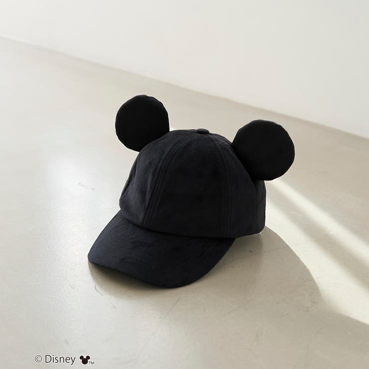 Disney／ディズニー】coen限定 耳モチーフ付きベロアキャップ[品番
