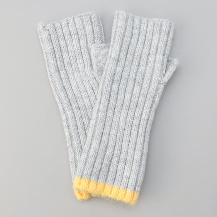 配色ラインリブアームウォーマー | coen【women】 | 詳細画像4 