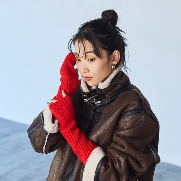 リブアームウォーマー | coen【women】 | 詳細画像12 