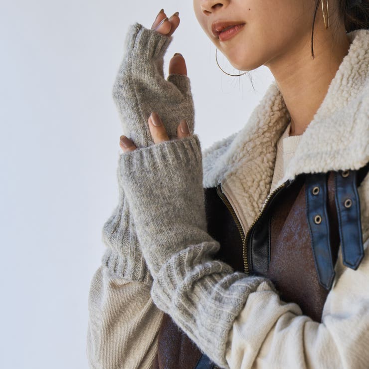 リブアームウォーマー | coen【women】 | 詳細画像2 