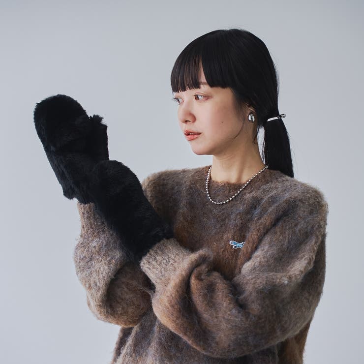 フェイクファーミトン | coen【women】 | 詳細画像3 