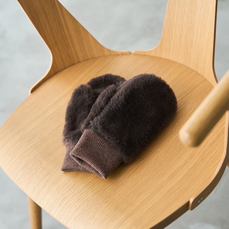 DK.BROWN | フェイクファーミトン | coen【women】