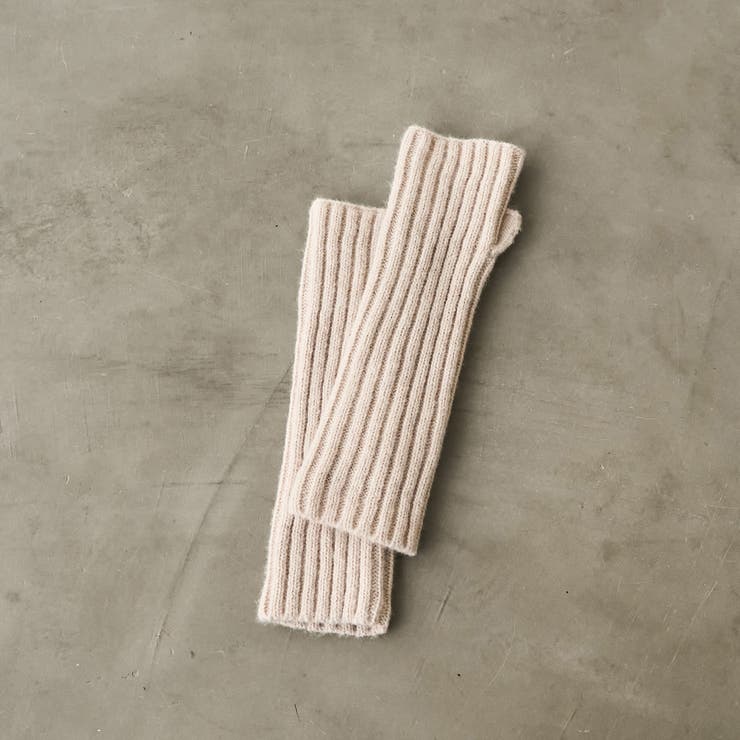 NATURAL | リブニットアームウォーマー | coen【women】